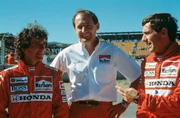 Ayrton Senna, Ron Dennis, Alain Prost