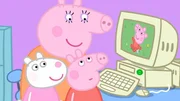 v.li.: Suzy Sheep, Mummy Pig, Peppa Pig