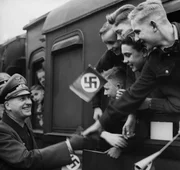 Evakuierung von Kindern w&auml;hrend des Zweiten Weltkriegs.