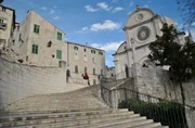 Sibenik Altstadt.