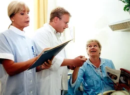 (v.li.): Christine Schuberth, Reinhard Nowak, Waltraut Haas.
