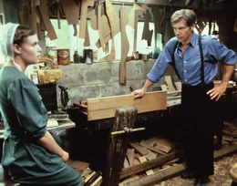 Rachel (Kelly McGillis), John Book (Harrison Ford)