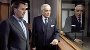 Vice-Questore Patta (Michael Degen, re.) und Commissario Brunetti (Uwe Kockisch, li.).