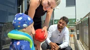 Auch Sohn Aurelio sorgt bei Loredana für Sorgen. Er wächst zweisprachig auf, mittlerweile spricht der Zweijährige schon gut Türkisch, doch mit dem Deutsch hapert es noch.