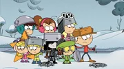 v.li.: Lola, Luna, Lana, Luan, Lucy, Lisa, Leni, Lincoln