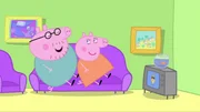 L-R: Daddy Pig, Mummy pig
