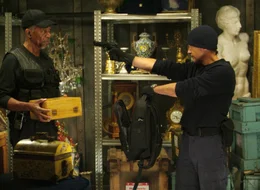 Hat Keith Ripley (Morgan Freeman, l.) mit Gabriel Martin (Antonio Banderas, r.) f&uuml;r seinen Coup den falschen gew&auml;hlt?; Hat Keith Ripley (Morgan Freeman, l.) mit Gabriel Martin (Antonio Banderas, r.) f&uuml;r seinen Coup den falschen gew&auml;hlt?