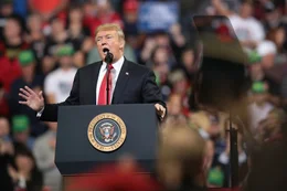 US-Pr&auml;sident Donald Trump.