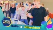 Schulbattle mit der Klasse 6.2 vom Landesgymnasium Latina August Herrmann Francke aus Halle (Saale) und der Klasse 6b vom Leibniz-Montessori-Gymnasium aus Düsseldorf