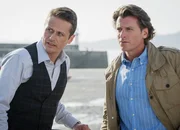 Rosamunde Pilcher - Vollkommen unerwartet Partner im Geschäft, Rivalen in der Liebe: Roman Knizka als Tony Miller,  Herbert Ulrich als Eric Miller