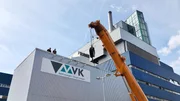 Austausch des 18 Tonnen Generators bei MVK