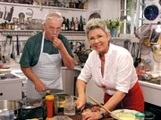 Fernsehköche Martina Meuth und Bernd Neuner-Duttenhofer (Moritz) Fernsehköche Martina Meuth und Bernd Neuner-Duttenhofer (Moritz)