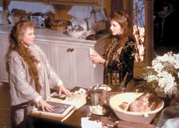 Sallys und Gillians Zaubertanten Jet (Dianne West, li.) und Franny (Stockard Channing) sind dabei einen Zauberspruch auszuhecken.