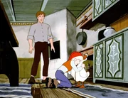 Nils umarmt Martin, den er in letzter Minute vor dem Tod gerettet hat.