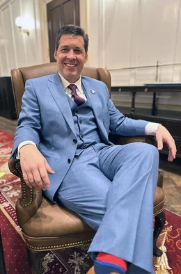 Shane Jett, Senator im Bundesstaat Oklahoma, wo eines der weitreichendsten Abtreibungsverbote der USA gilt. Bis vor wenigen Jahren galt seine Haltung unter Republikanern noch als extrem, inzwischen ist sie die Norm.