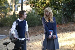L-R: John (Noah Segan), Cassie (Alexi Wasser)