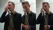 "pur+"-Moderator Eric Mayer im Stress! Nach einer fast durchwachten Nacht muss er in 17er Schritten von 2043 rückwärts zählen. Die Konzentration fällt schwer, und er zeigt einige Stressanzeichen. Gibt er irgendwann auf?