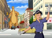 Tom, der Dinosaurier, ist in New York gelandet und sorgt dort fĂĽr Aufregung und Chaos.Â