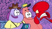 L-R: Rube, Patrick, Squidward