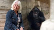 Christine Rostock besucht Maxi im September 2018. Maxi ist mit 54 Jahren das älteste Tier im Zoo Hannover.
