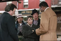 Michael Sheehan, Burt Young, Talia Shire, Sylvester Stallone, Richard Grant