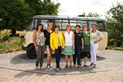 Die Landfrauen - von links: Maria Pösch, Susanne Behmenburg, Irmgard Miller, Renate Schmidt, Linda Haßold, Johanna Bauer und Kerstin Loy.