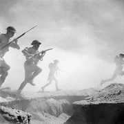 El Alamein, Britische Infanterie