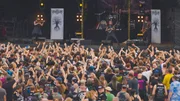 Metal-Fans auf dem Dong Festival.