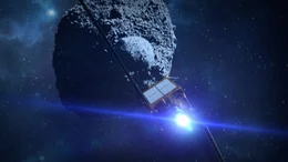 11 Millionen Kilometer von der Erde entfernt erreicht die DART-Raumsonde den Asteroiden Dimorphos.