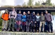Bereit zum Aufbruch: Von links: Leyla, Max, Emilia, Kaja, Emma, Maxi, Ben aka Fritz, Niklas und Florentin.
