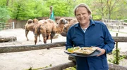 Björn Freitag sorgt im Allwetterzoo Münster für frischen Wind im Bistro – mit kreativen, vegetarischen Tagesgerichten für hungrige Zoobesucher.