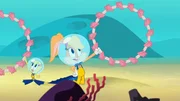v.li.: Tweety, Lola Bugs