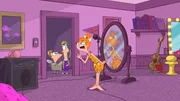 Phineas und Ferb entdecken einen Neandertaler, der tats&auml;chlich wieder zum Leben erwacht. Candace hat sich indes zuf&auml;llig f&uuml;r ein Kost&uuml;mfest bei Jeremy als Steinzeitfrau verkleidet. Prompt verliebt sich der Neandertaler in die unbekannte Sch&ouml;nheit.