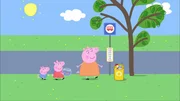 L-R: George Pig, Peppa Pig, Mummy Pig