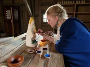 Reenactment-Dreh für ServusTVs "P.M. Wissen Episode 176" am 24.01.2024 in Niederösterreich.