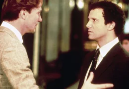 Nachwuchs-Moderator Tom Grunick (William Hurt, li.) und Vollblut-Journalist Aaron Altmann (Albert Brooks) streiten sich um Kollegin Jane.