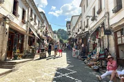 Bazaar Gjirokastra.
