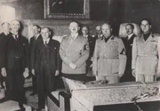 Gruppenbild im Rahmen des Münchner Abkommens.