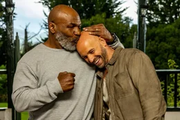 L-R: Robbie (Mike Tyson), Stan (Franck Gastambide)