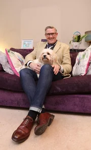 Master dog trainer Graeme Hall with Shih-tzu cross Casper, who has got himself a doggy ASBO for excessive noise in the home. Master dog trainer Graeme Hall with Shih-tzu cross Casper, who has got himself a doggy ASBO for excessive noise in the home.