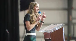 Hannah Faulkner ist eine der j&uuml;ngsten ultrakonservativen Aktivistinnen in den USA.