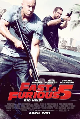 "FAST & FURIOUS FIVE" - Plakatmotiv