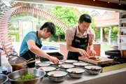 Team Vietnam (Duncan (l.) und Thanh)