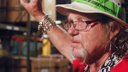 Episode: Diamonds In The Rough Picture Shows: Laurence holding a natural gem found in a wooden crate; Episode: Diamonds In The Rough Picture Shows: Laurence holding a natural gem found in a wooden crate
