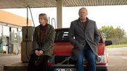 L-R: junger Borowski (August Milberg), Klaus Borowski (Axel Milberg)