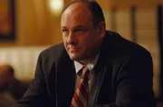 James Gandolfini as Tony Soprano.