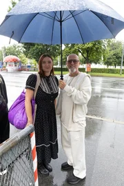 Zabine Kapfinger und Thomas D. beim Vorarlberger Landestheater