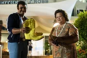 Rocky Johnson (Joseph Lee Anderson, l.); Lia Maivia (Ana Tuisila, r.)