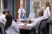 Scott Speedman (Dr. Nick Marsh), Caterina Scorsone (Dr. Amelia Shepherd), Chandra Wilson (Dr. Miranda Bailey), Midori Francis (Dr. Mika Yasuda), James Pickens Jr. (Dr. Richard Webber), Kim Raver (Dr. Teddy Altman).