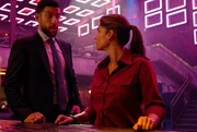 Special Agent Omar Adom 'OA' Zidan (Zeeko Zaki, l.); Special Agent Maggie Bell (Missy Peregrym, r.)